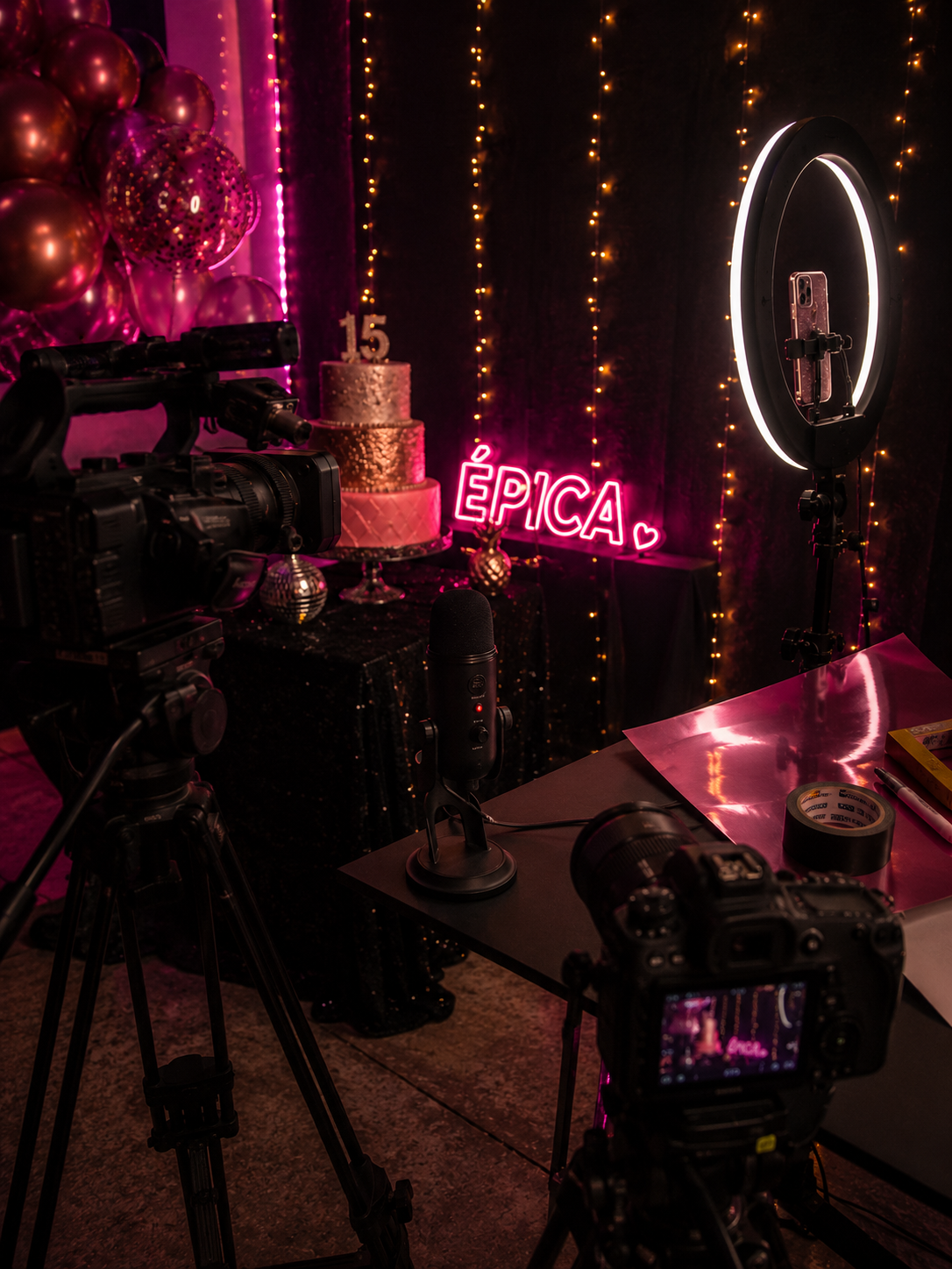 Backstage del rincón influencer